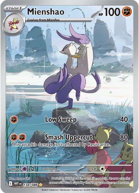 Mienshao (134/086) [Scarlet & Violet: White Flare] | Gamers Paradise