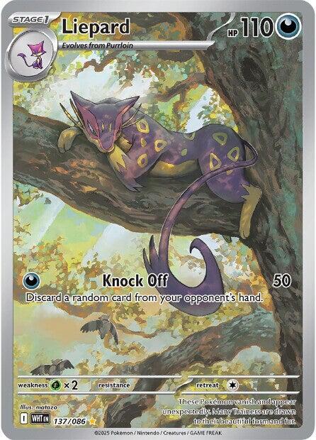 Liepard (137/086) [Scarlet & Violet: White Flare] | Gamers Paradise