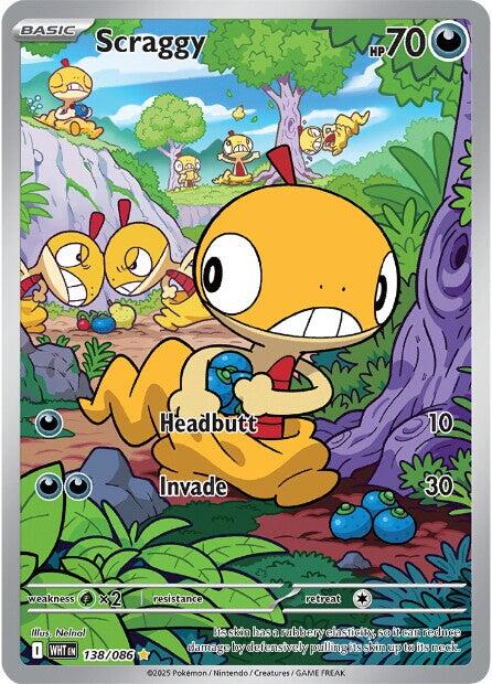 Scraggy (138/086) [Scarlet & Violet: White Flare] | Gamers Paradise