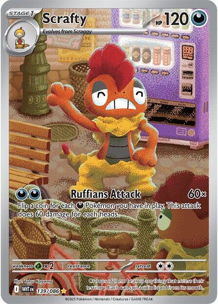 Scrafty (139/086) [Scarlet & Violet: White Flare] | Gamers Paradise