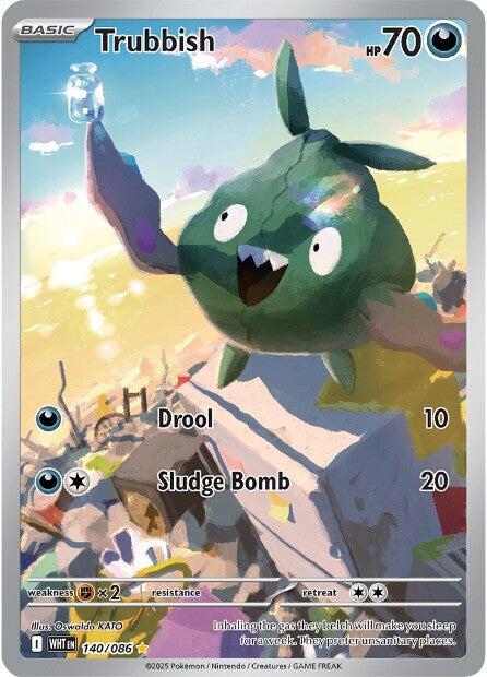 Trubbish (140/086) [Scarlet & Violet: White Flare] | Gamers Paradise