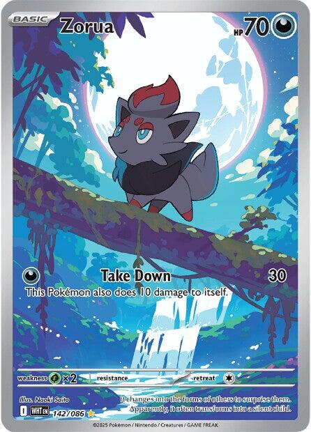 Zorua (142/086) [Scarlet & Violet: White Flare] | Gamers Paradise