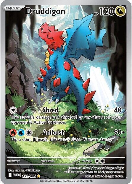 Druddigon (151/086) [Scarlet & Violet: White Flare] | Gamers Paradise