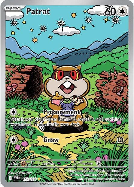 Patrat (152/086) [Scarlet & Violet: White Flare] | Gamers Paradise