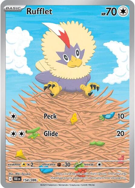 Rufflet (154/086) [Scarlet & Violet: Black Bolt] | Gamers Paradise