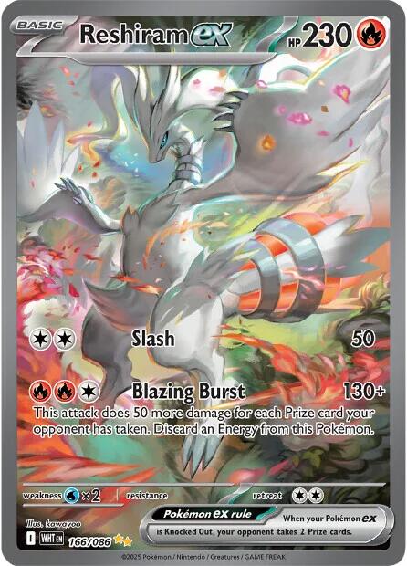 Reshiram ex (166/086) [Scarlet & Violet: White Flare] | Gamers Paradise