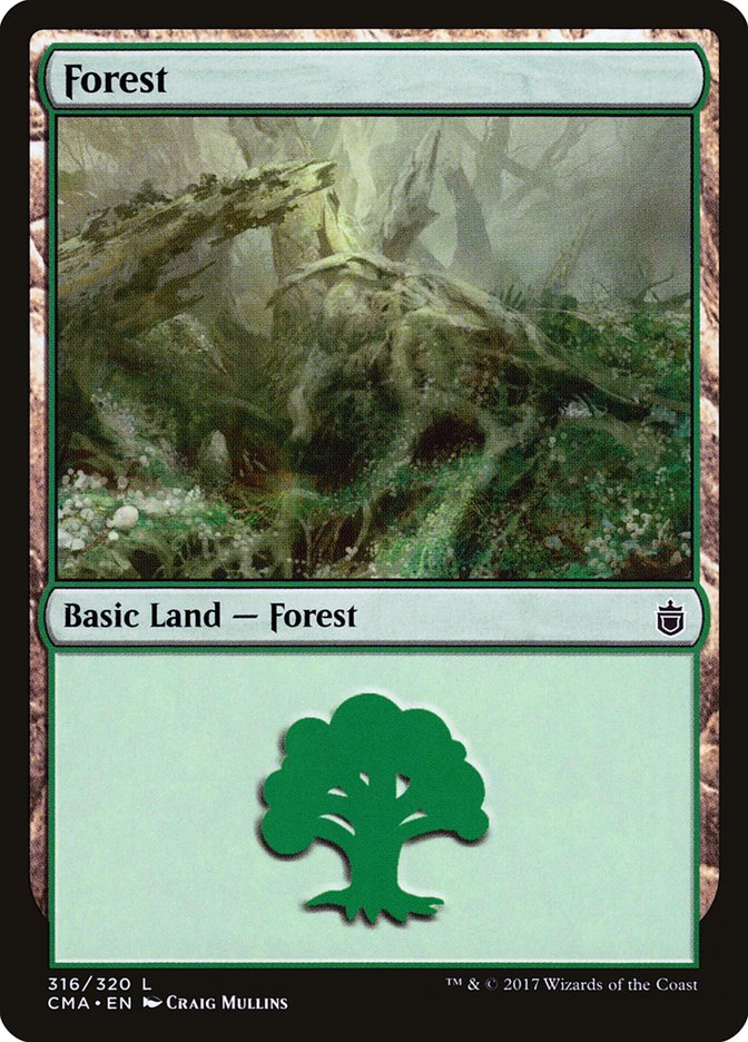 Forest (316) [Commander Anthology] | Gamers Paradise