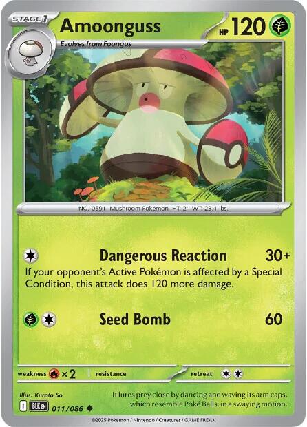 Amoonguss (011/086) [Scarlet & Violet: Black Bolt] | Gamers Paradise