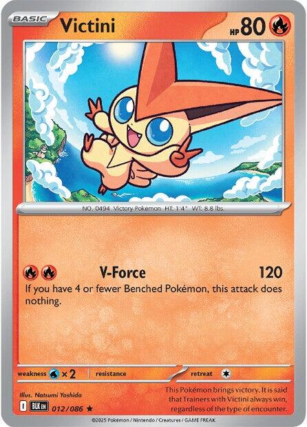 Victini (012/086) [Scarlet & Violet: Black Bolt] | Gamers Paradise