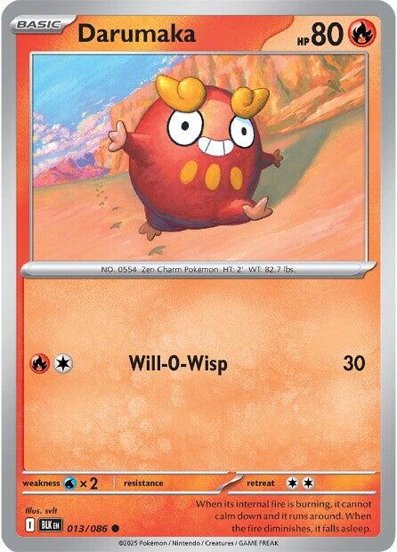 Darumaka (013/086) [Scarlet & Violet: Black Bolt] | Gamers Paradise