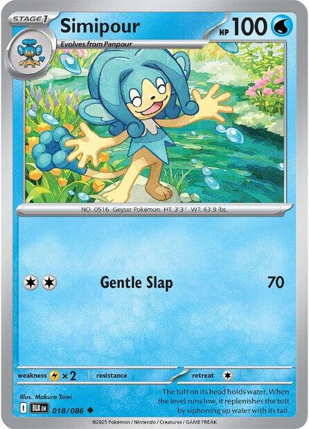 Simipour (018/086) [Scarlet & Violet: Black Bolt] | Gamers Paradise