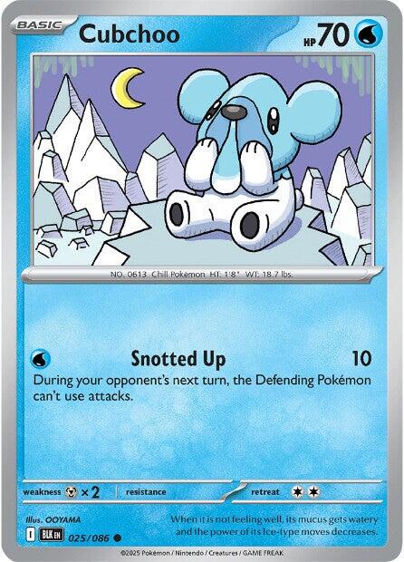 Cubchoo (025/086) [Scarlet & Violet: Black Bolt] | Gamers Paradise