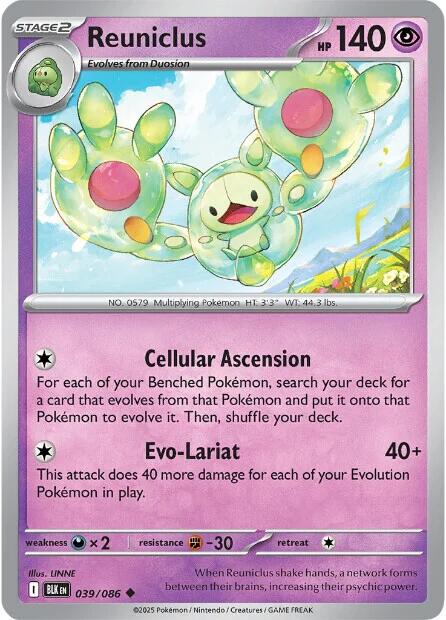 Reuniclus (039/086) [Scarlet & Violet: Black Bolt] | Gamers Paradise