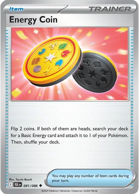 Energy Coin (081/086) [Scarlet & Violet: Black Bolt] | Gamers Paradise