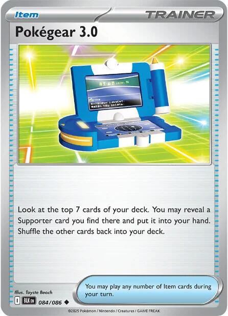 Pokegear 3.0 (084/086) [Scarlet & Violet: Black Bolt] | Gamers Paradise