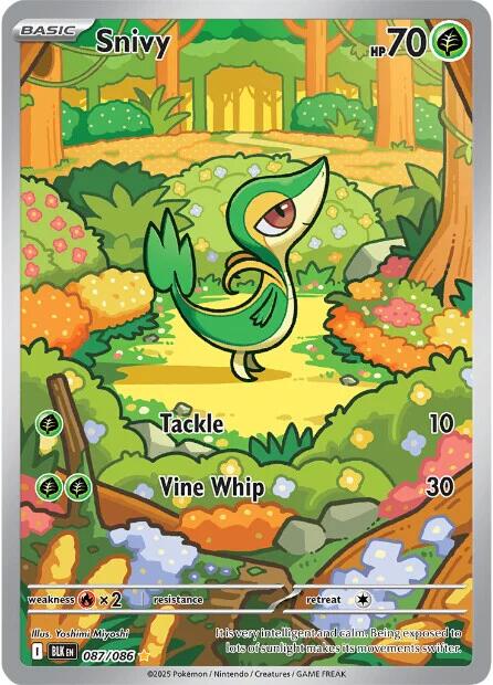 Snivy (087/086) [Scarlet & Violet: Black Bolt] | Gamers Paradise