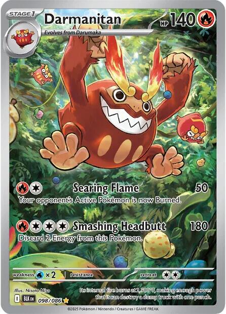 Darmanitan (098/086) [Scarlet & Violet: Black Bolt] | Gamers Paradise