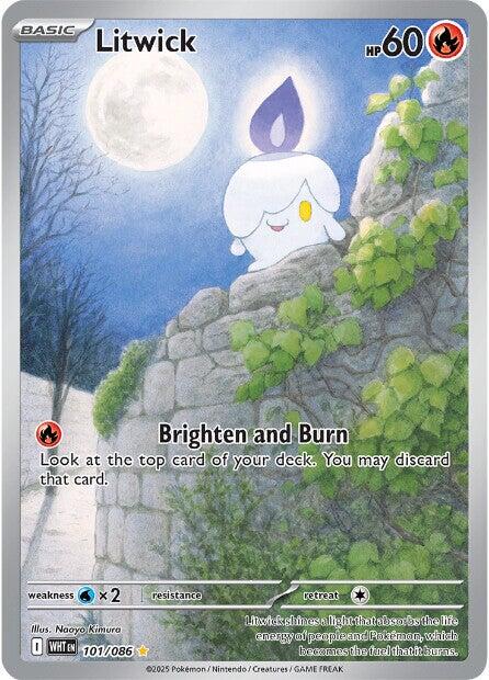Litwick (101/086) [Scarlet & Violet: White Flare] | Gamers Paradise