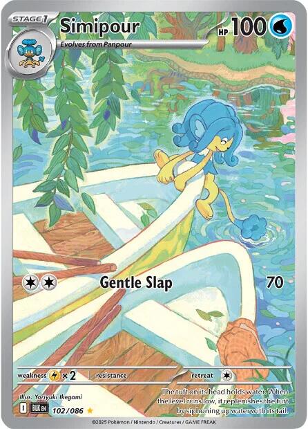 Simipour (102/086) [Scarlet & Violet: Black Bolt] | Gamers Paradise