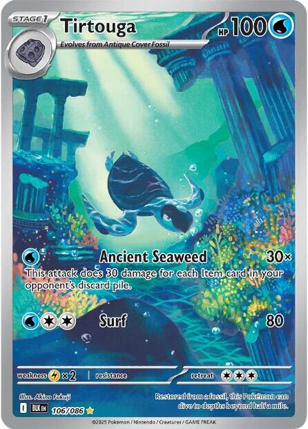 Tirtouga (106/086) [Scarlet & Violet: Black Bolt] | Gamers Paradise