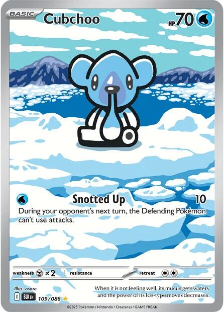 Cubchoo (109/086) [Scarlet & Violet: Black Bolt] | Gamers Paradise