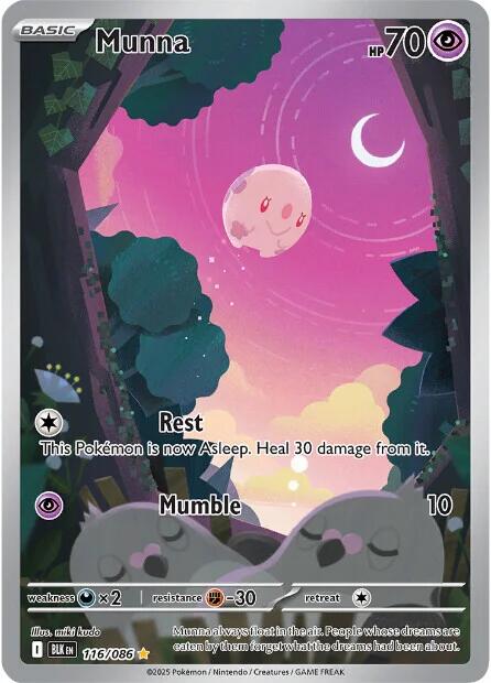 Munna (116/086) [Scarlet & Violet: Black Bolt] | Gamers Paradise