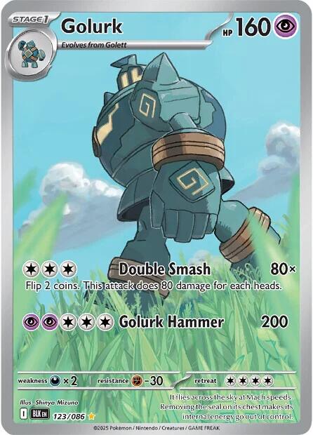 Golurk (123/086) [Scarlet & Violet: Black Bolt] | Gamers Paradise