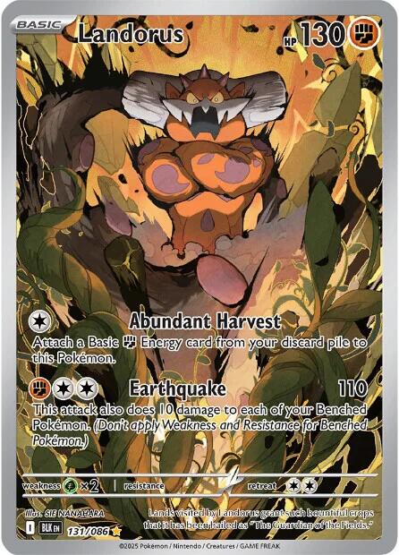 Landorus (131/086) [Scarlet & Violet: Black Bolt] | Gamers Paradise