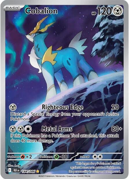 Cobalion (144/086) [Scarlet & Violet: Black Bolt] | Gamers Paradise