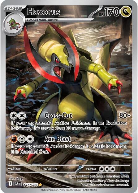 Haxorus (147/086) [Scarlet & Violet: Black Bolt] | Gamers Paradise