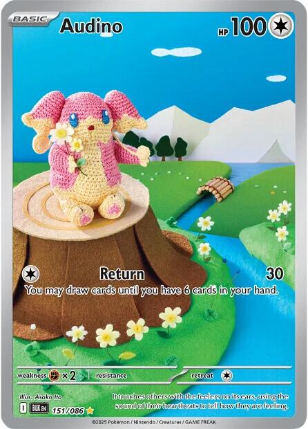 Audino (151/086) [Scarlet & Violet: Black Bolt] | Gamers Paradise