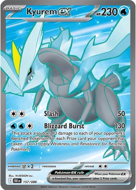 Kyurem ex (157/086) [Scarlet & Violet: Black Bolt] | Gamers Paradise