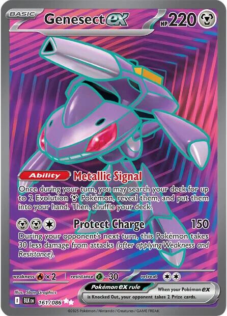 Genesect ex (161/086) [Scarlet & Violet: Black Bolt] | Gamers Paradise