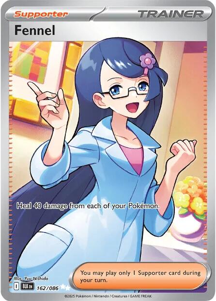 Fennel (162/086) [Scarlet & Violet: Black Bolt] | Gamers Paradise