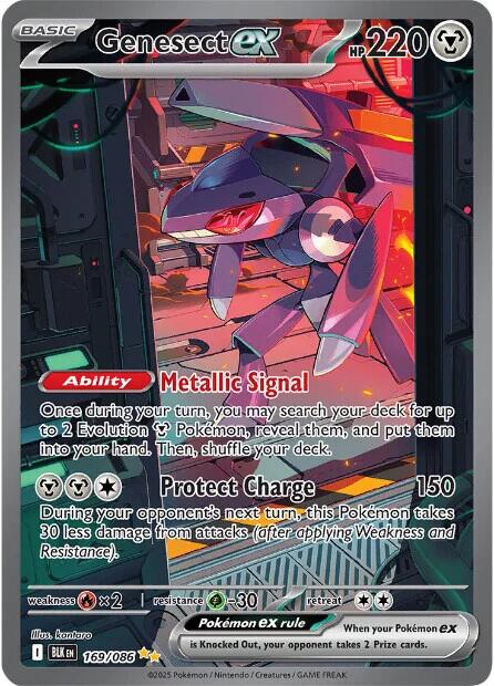 Genesect ex (169/086) [Scarlet & Violet: Black Bolt] | Gamers Paradise