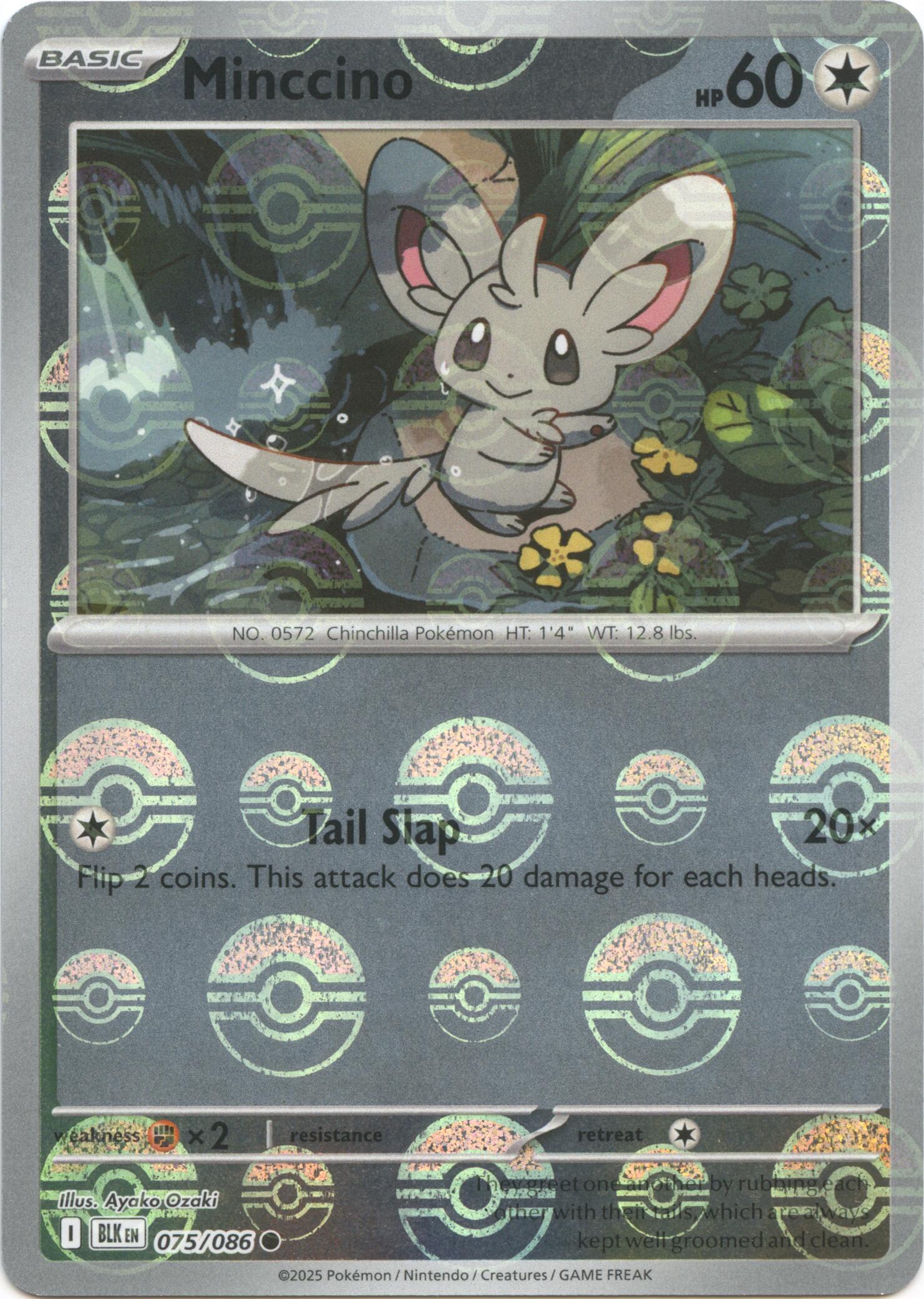 Cinccino (076/086) (Poke Ball Pattern) [Scarlet & Violet: Black Bolt] | Gamers Paradise