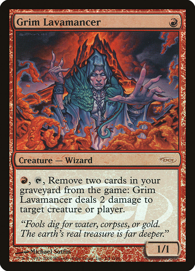 Grim Lavamancer [Judge Gift Cards 2006] | Gamers Paradise