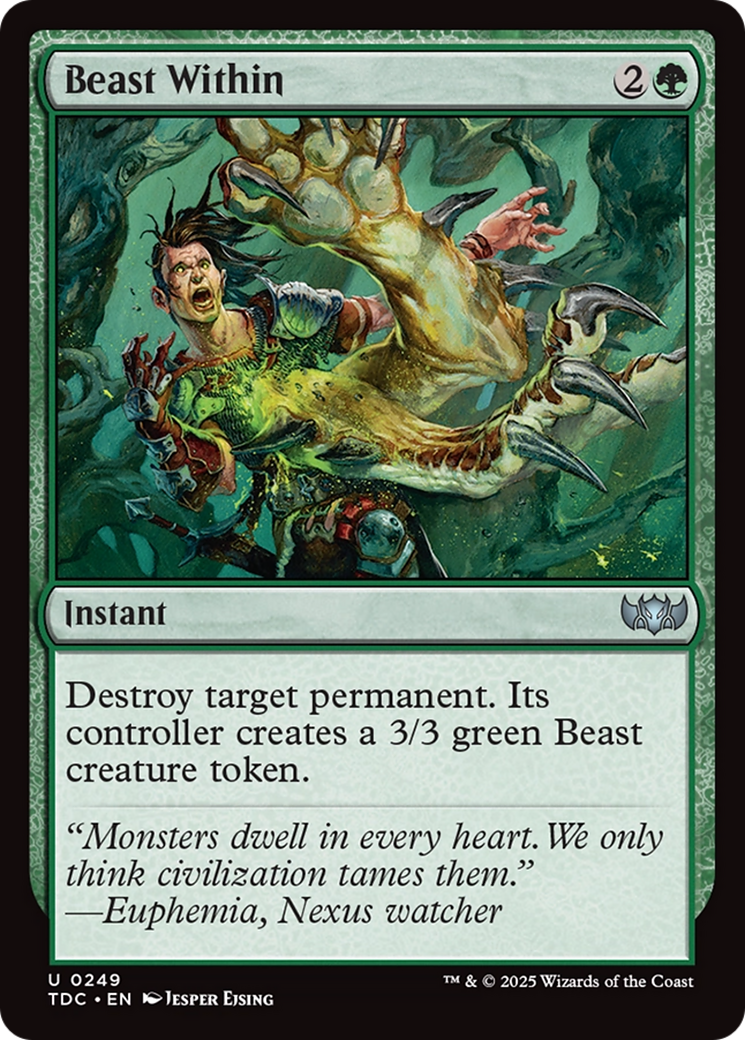 Beast Within [Tarkir: Dragonstorm Commander] | Gamers Paradise