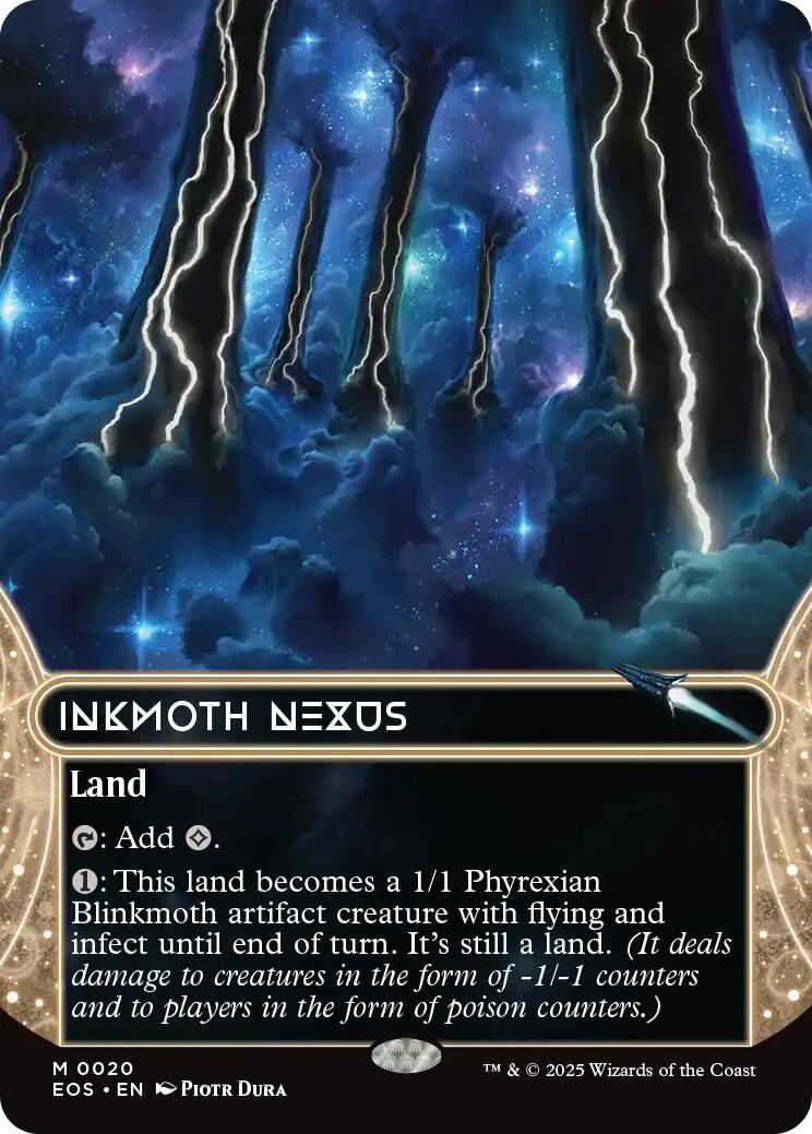 Inkmoth Nexus (0020) (Borderless) [Edge of Eternities: Stellar Sights] | Gamers Paradise