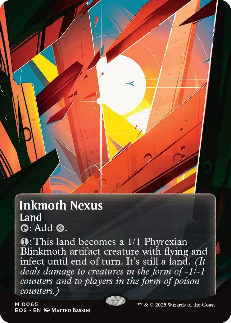 Inkmoth Nexus (0065) (Borderless) [Edge of Eternities: Stellar Sights] | Gamers Paradise