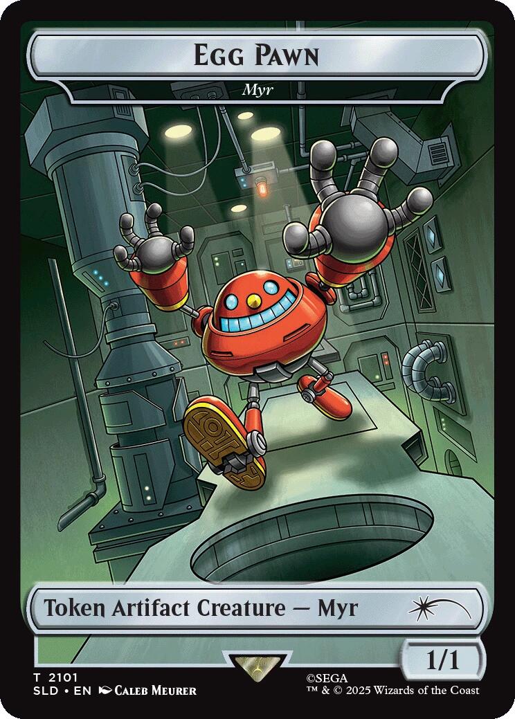 Egg Pawn - Myr Token [Secret Lair Drop Series] | Gamers Paradise