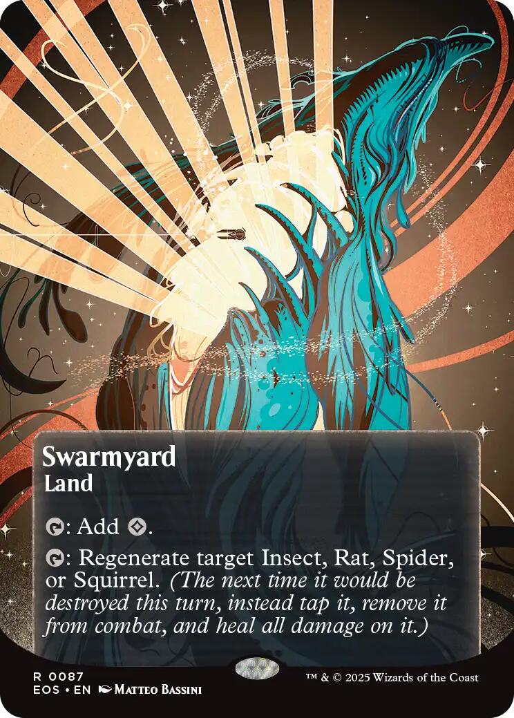 Swarmyard (0087) (Borderless) [Edge of Eternities: Stellar Sights] | Gamers Paradise