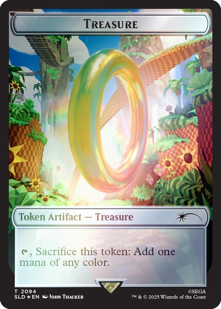 Treasure Token (2094) (Rainbow Foil) [Secret Lair Drop Series] | Gamers Paradise