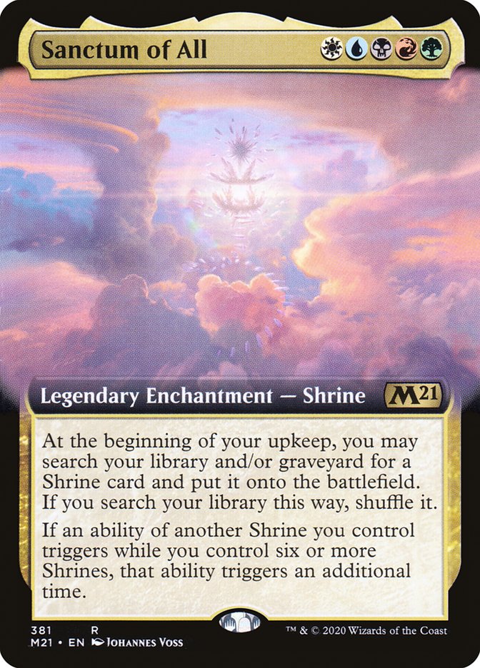 Sanctum of All (Extended Art) [Core Set 2021] | Gamers Paradise