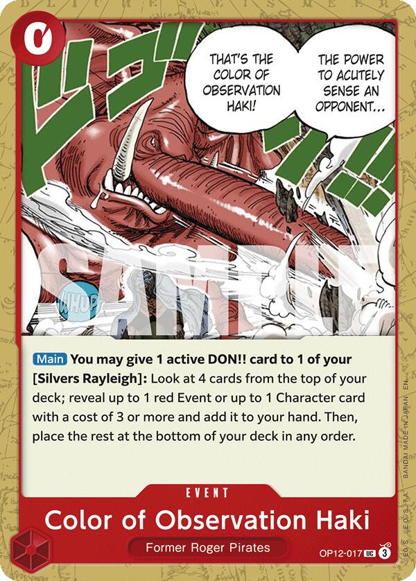 Color of Observation Haki [Legacy of the Master] | Gamers Paradise
