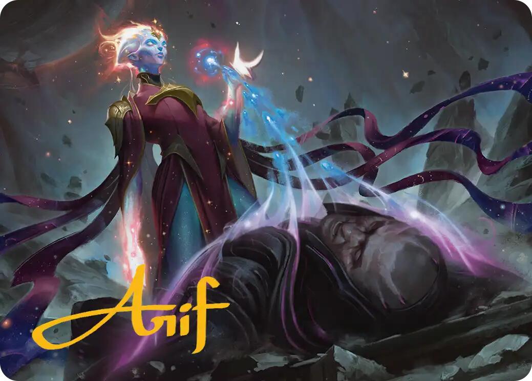 Lightstall Inquisitor Art Card (Gold-Stamped Signature) [Edge of Eternities Art Series] | Gamers Paradise
