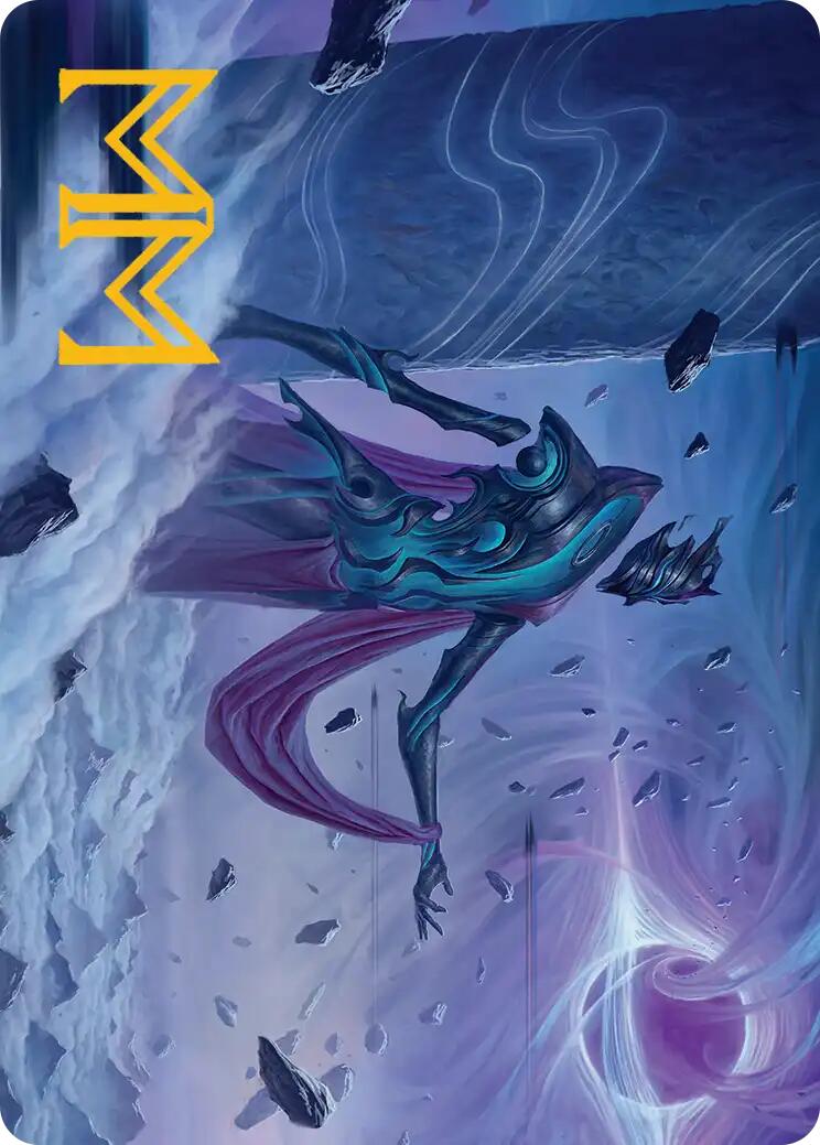 Bygone Colossus Art Card (Gold-Stamped Signature) [Edge of Eternities Art Series] | Gamers Paradise