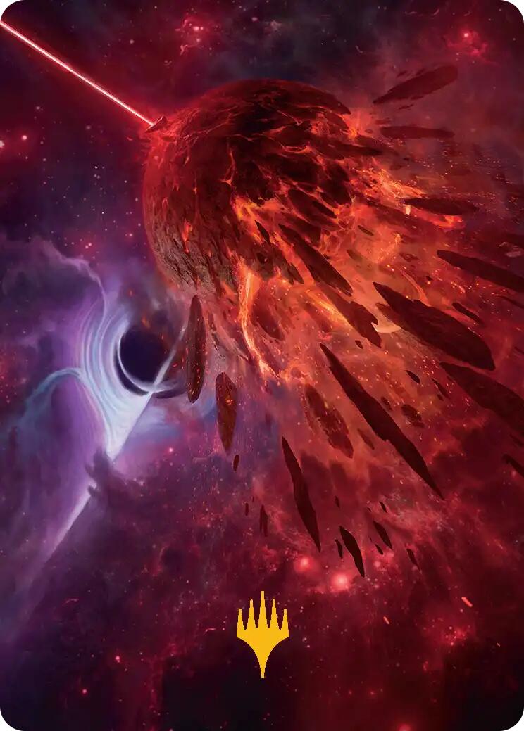 Kavaron, Memorial World Art Card (Gold-Stamped Planeswalker Symbol) [Edge of Eternities Art Series] | Gamers Paradise