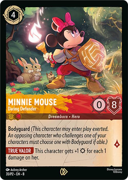 Minnie Mouse - Daring Defender (35) [Promo Cards] | Gamers Paradise