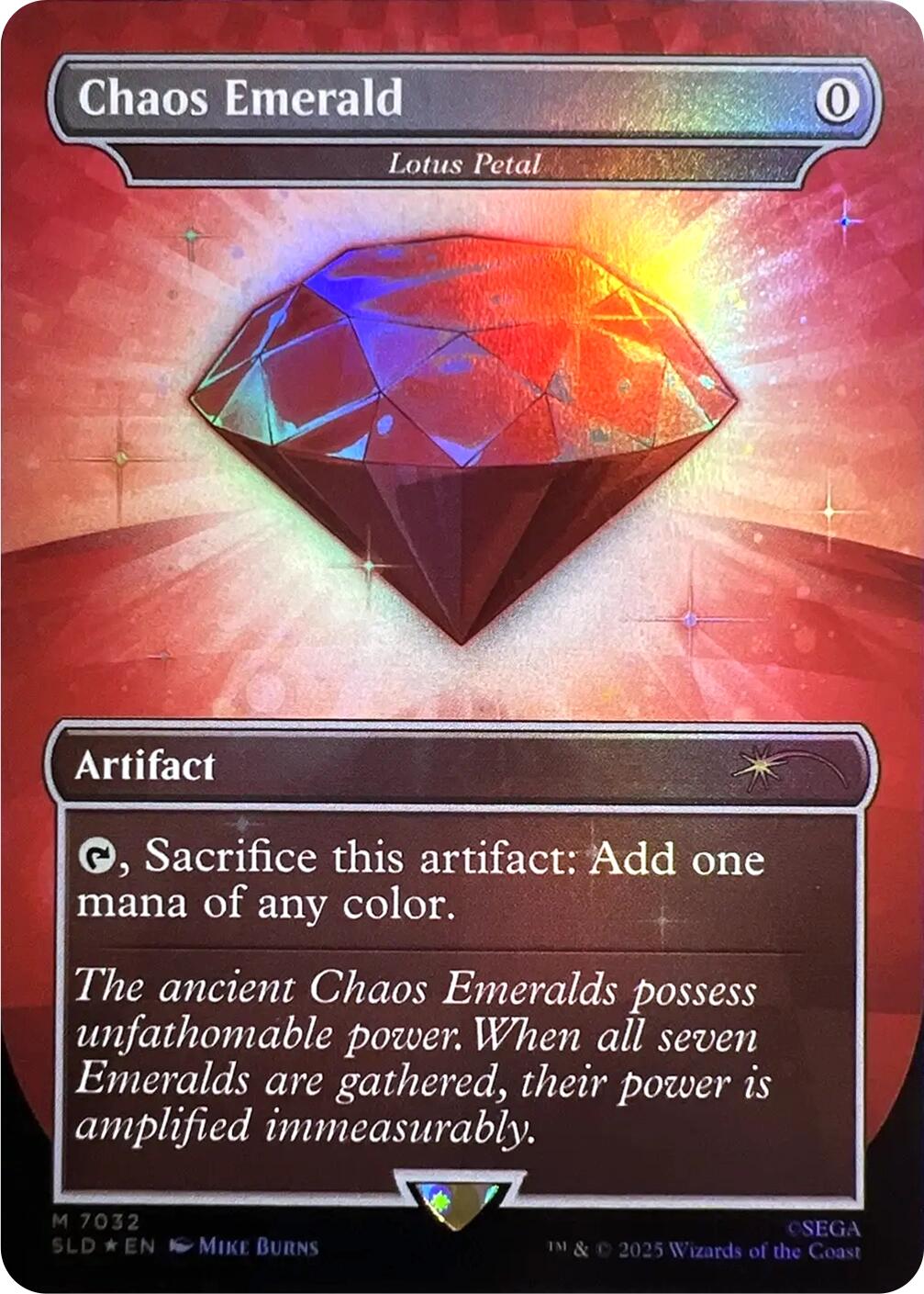 Chaos Emerald - Lotus Petal (7032) [Secret Lair Drop Series] | Gamers Paradise